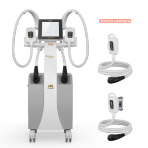 Polarys Gold com 03 aplicadores (2 placas, e 1 Vácuo 360)